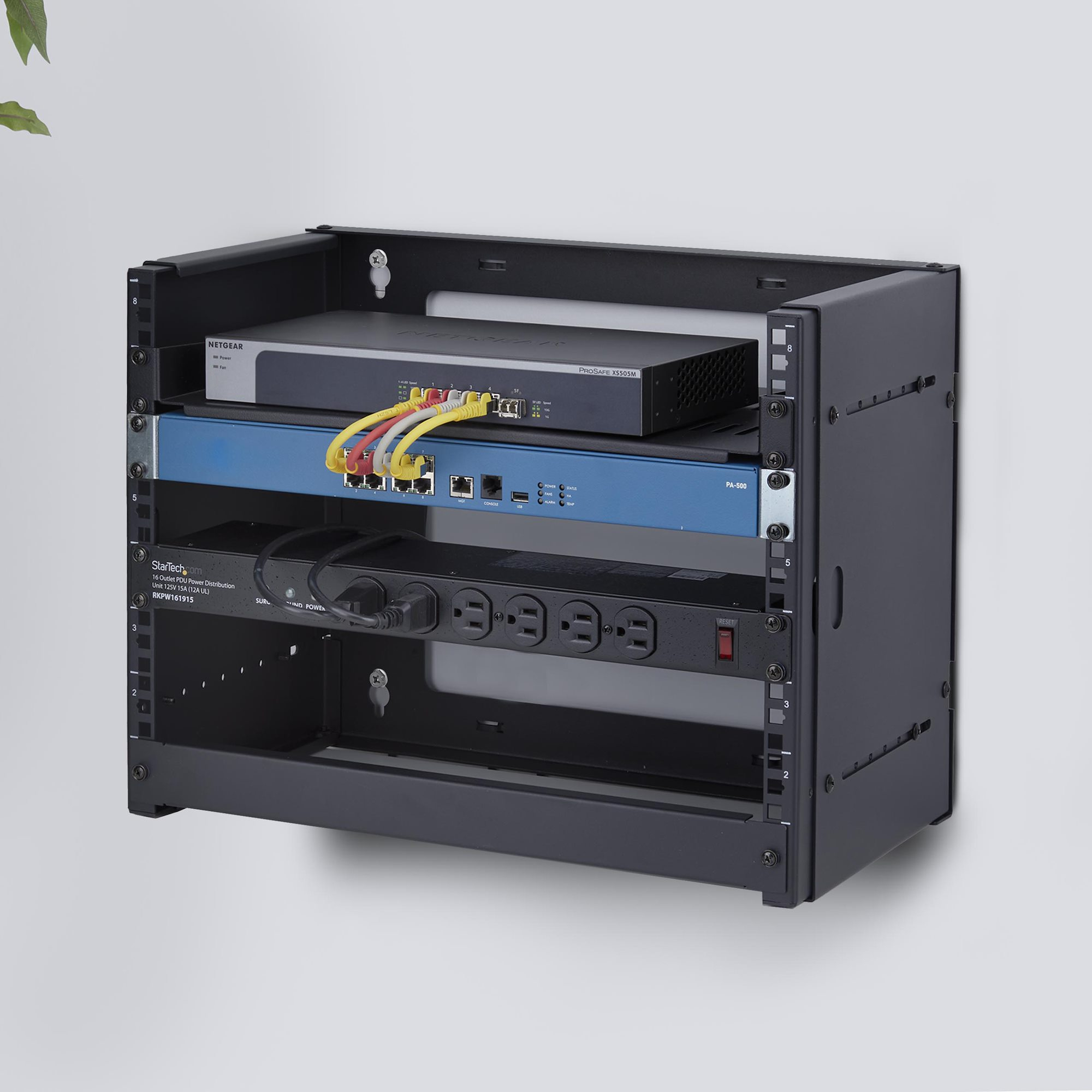 StarTech.com 2-Post 6U Wall Mounted Rack, Adjustable Depth up to – image 6