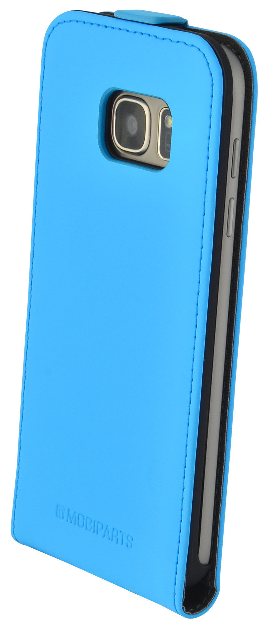 Mobiparts Premium Flip Case Samsung Galaxy S7 Light Blue – image 3