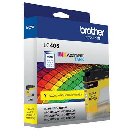 Brother LC406YS ink cartridge 1 pc(s) Original Standard Yield Yellow – image 6