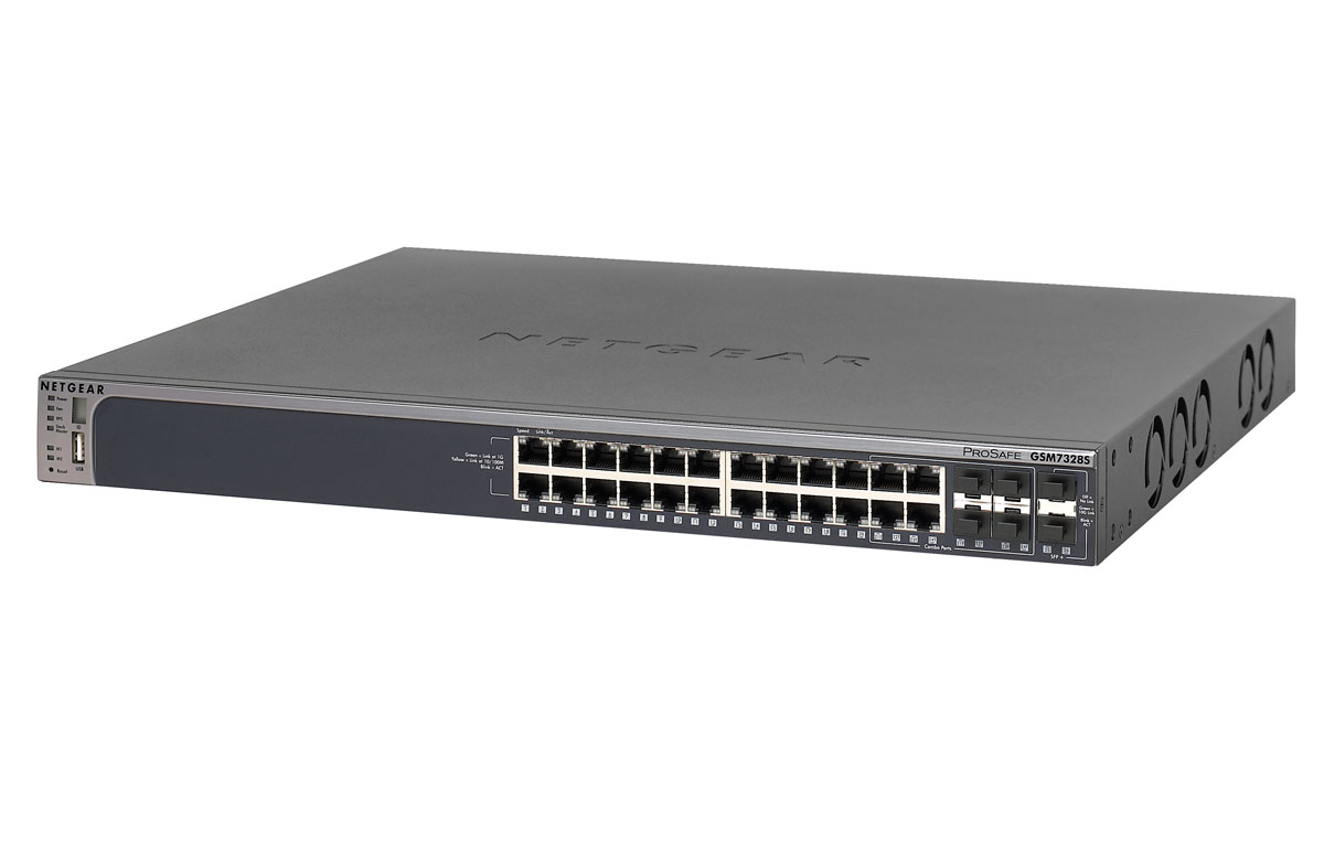 NETGEAR GSM7328S-200EUS network switch Managed Blue