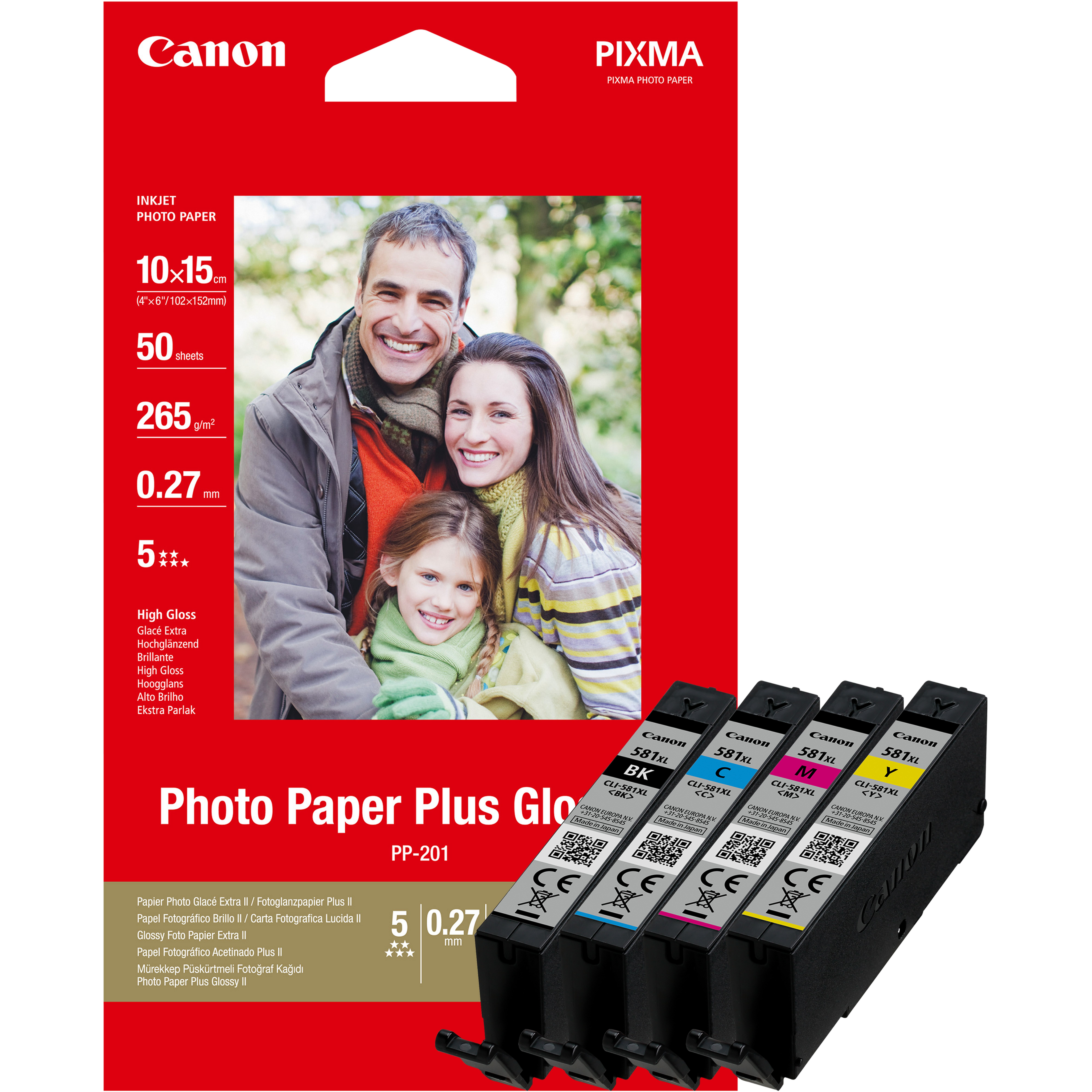 Canon - Cartuccia ink e Carta fotografica fotografica …