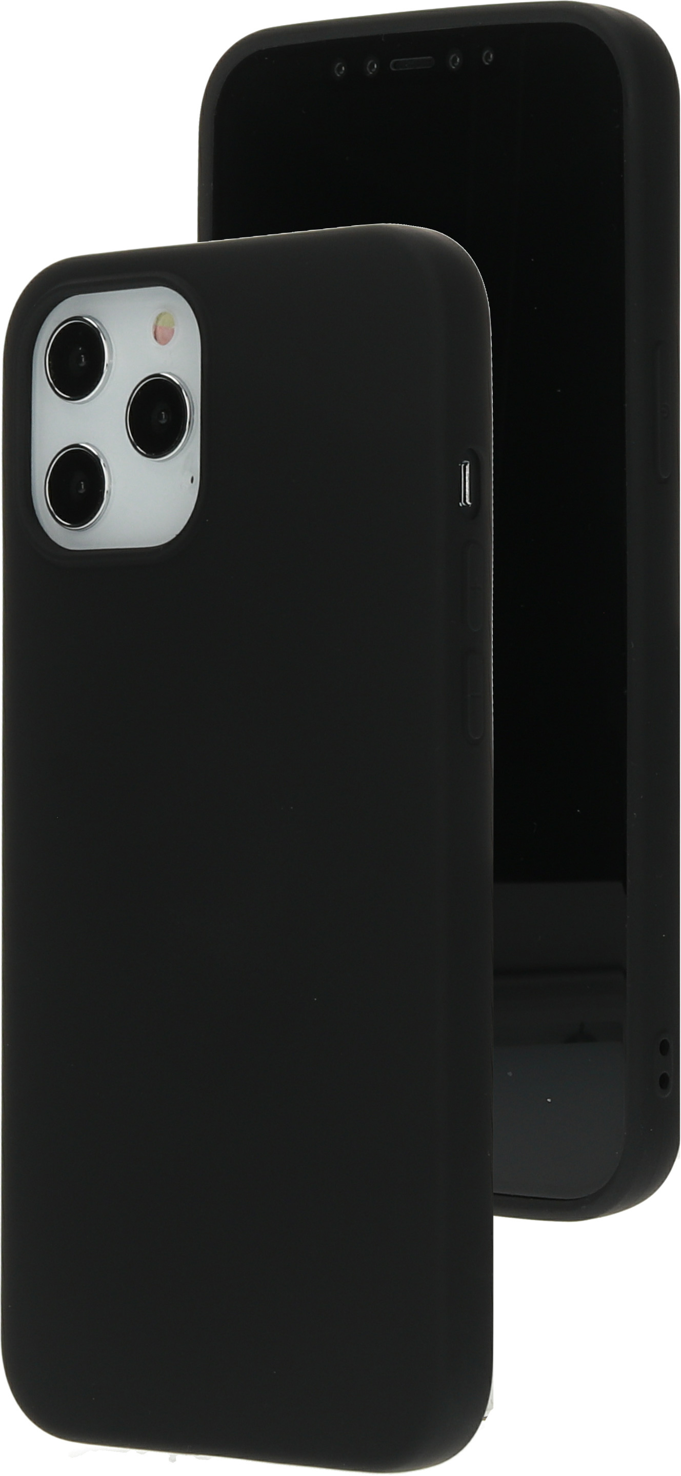 Mobiparts Silicone Cover Apple iPhone 12 Pro Max Black