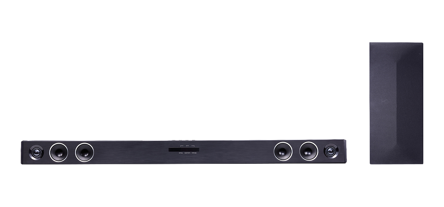 LG SH3B soundbar speaker Black 2.1 channels