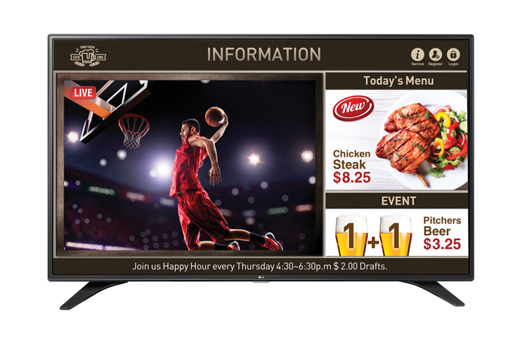 LG 55LW540S SuperSign TV – image 1