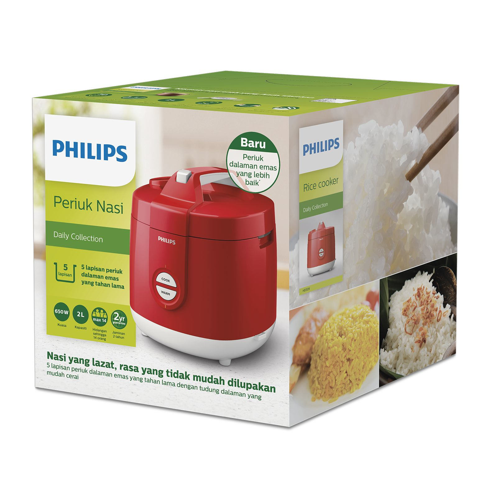 Philips Daily Collection HD3129/60 rice cooker – image 3