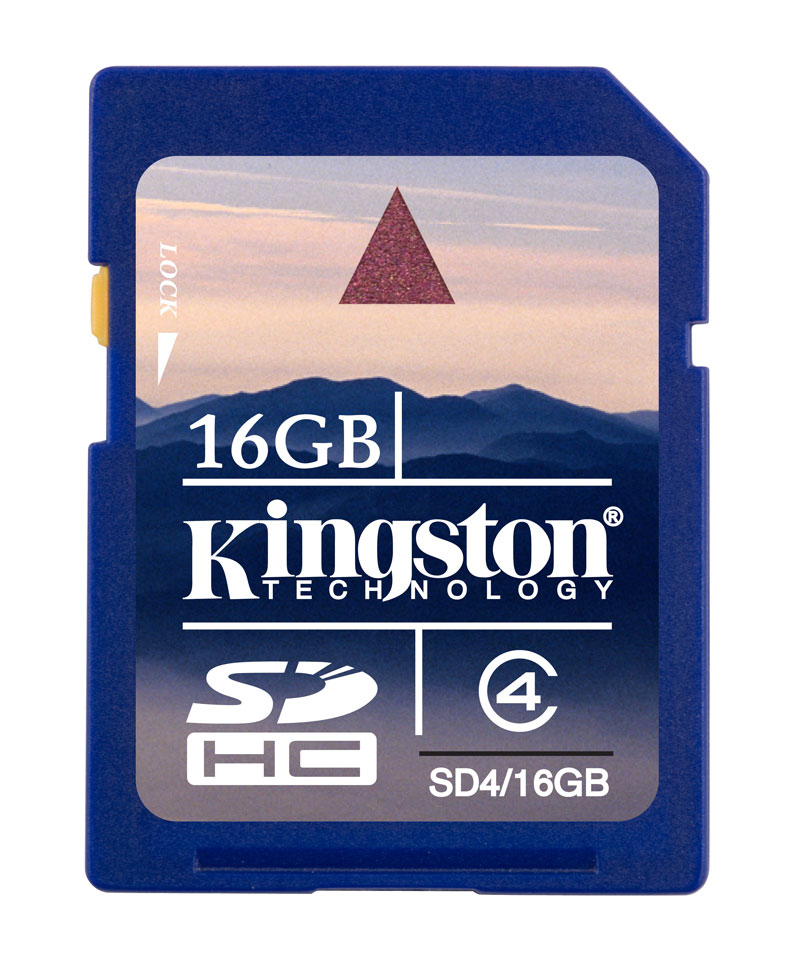 Kingston Technology 16GB SDHC Class 4