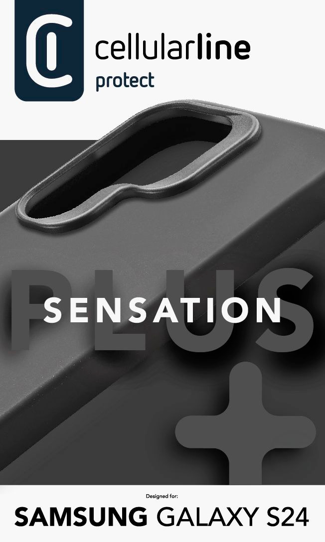 Cellularline Sensation+ - Galaxy S24 Soft-touch silicone case