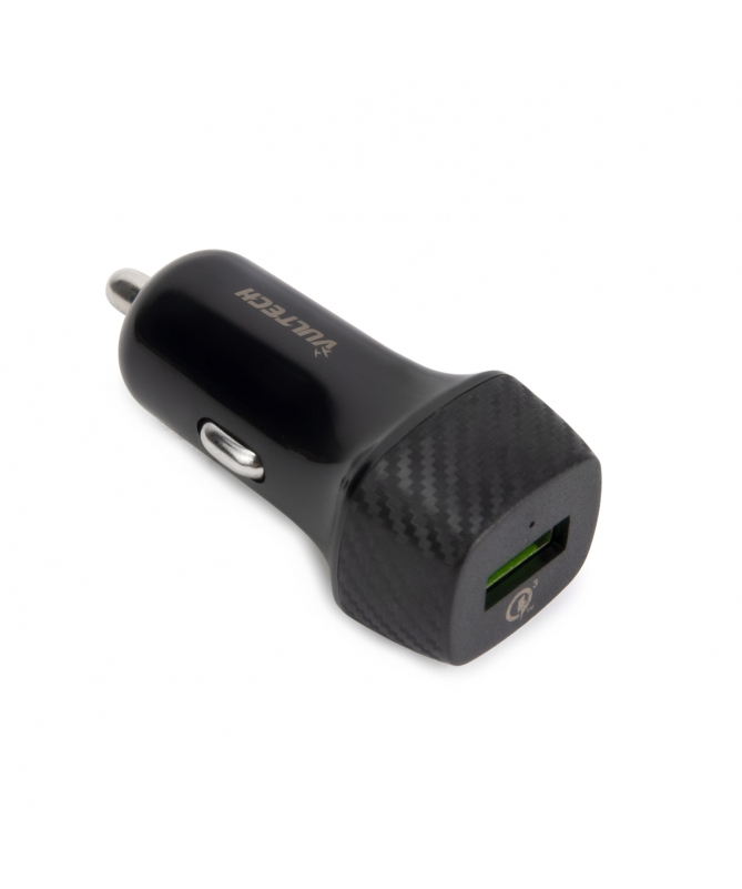 Vultech CA-1Q mobile device charger Headphones, Mobile phone, Smartphone, Tablet Black Cigar lighter Fast charging Auto – image 2