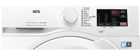 AEG L6FBI827P washing machine Front-load – image 3