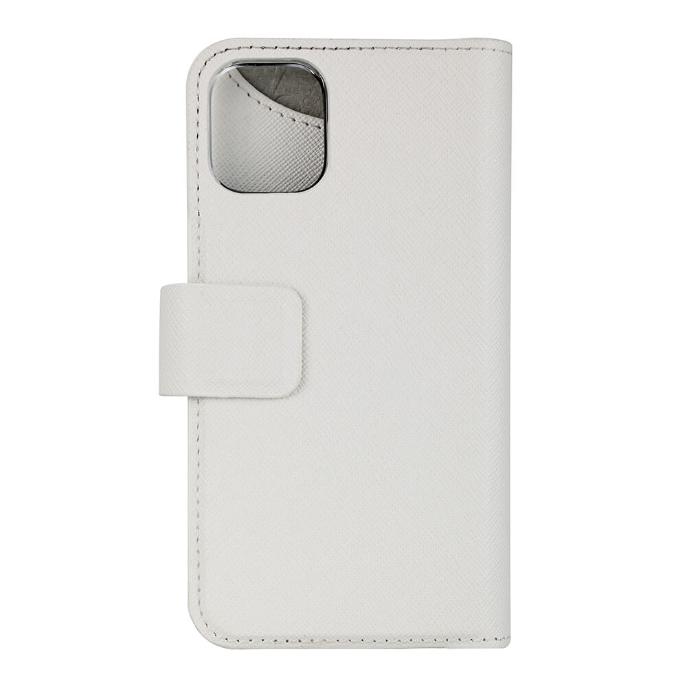 Onsala Wallet Case iPhone 12 Mini Saffiano White – image 6