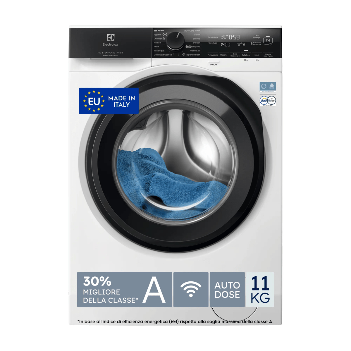 Electrolux EW7F411QY washing machine Front-load