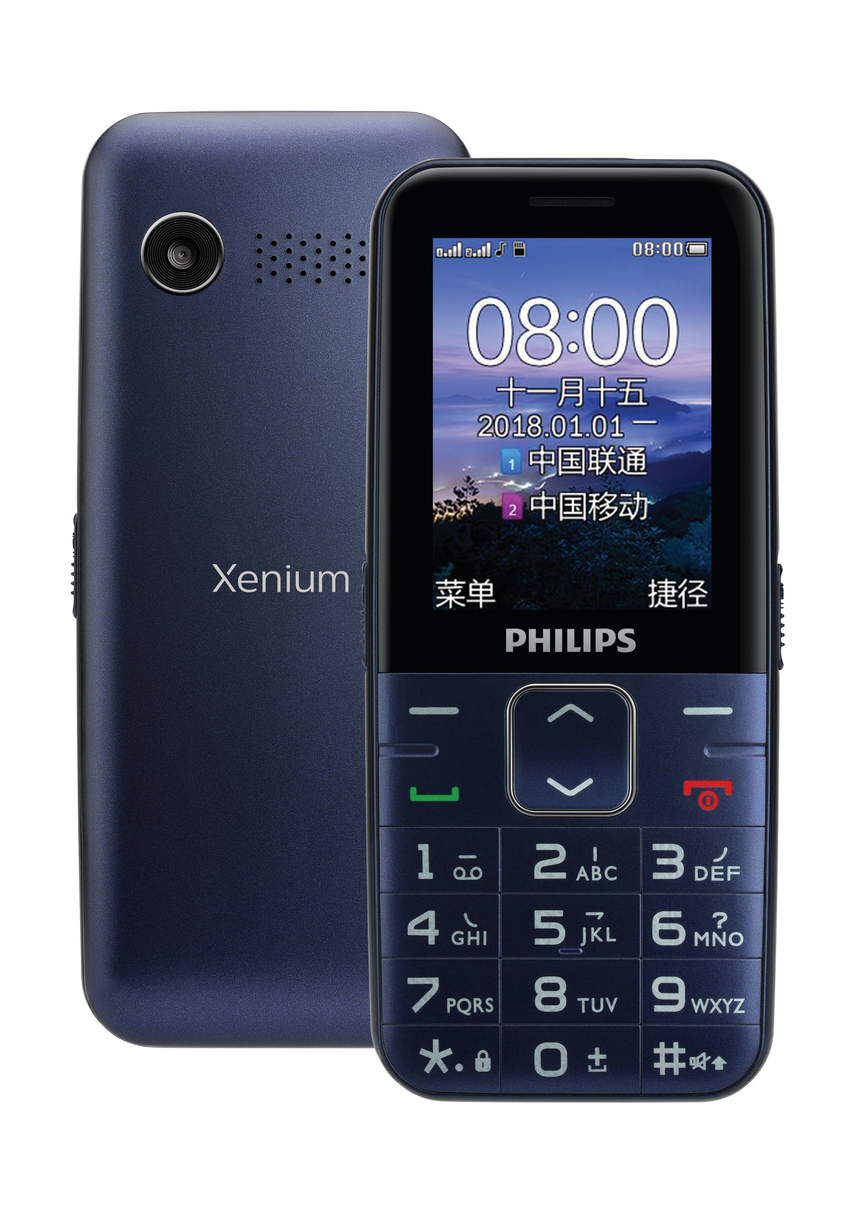 Philips Xenium CTE186ABU/93 mobile phone