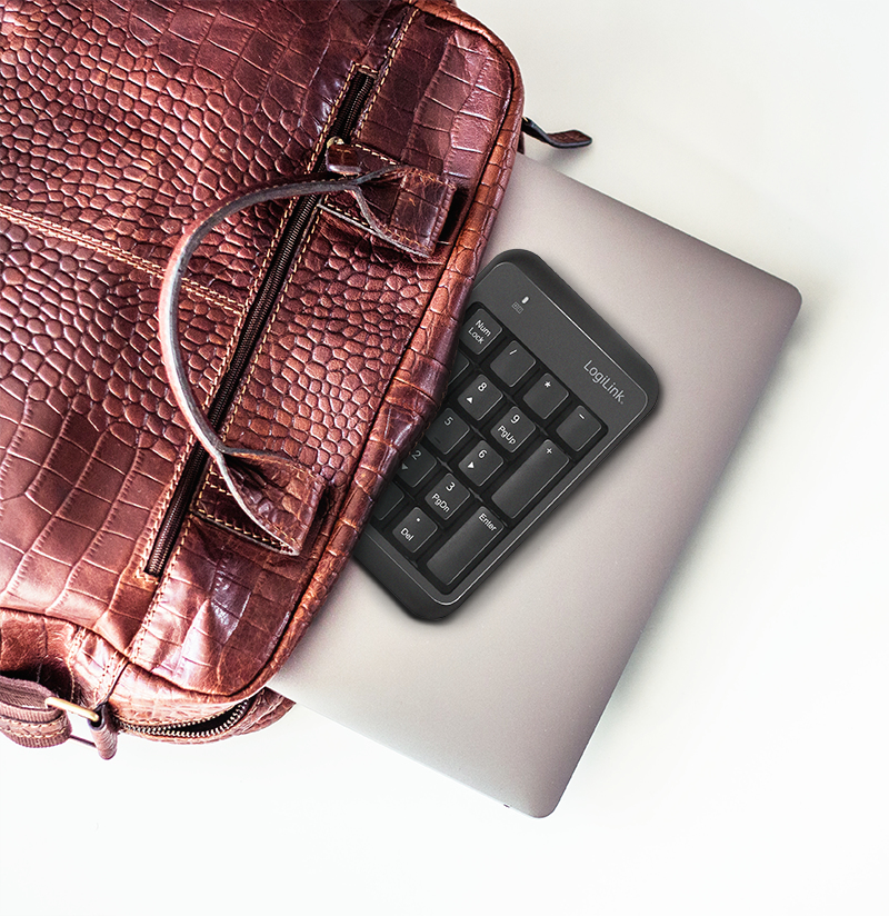 LogiLink ID0201 numeric keypad Laptop Bluetooth Black – image 7