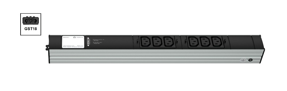 Vertiv Knürr DIS Rack PDU, Power Cleaner, 0U/1U, input GST18 – image 2