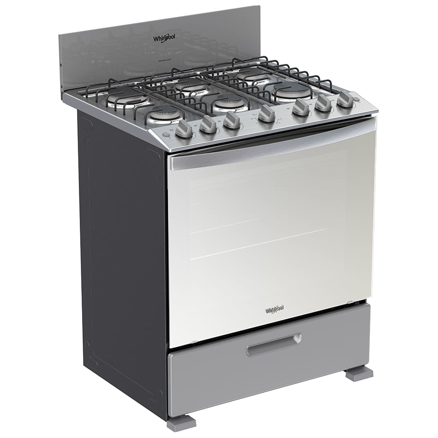 Whirlpool WFR3200D cooker Freestanding cooker Gas Grey – image 8