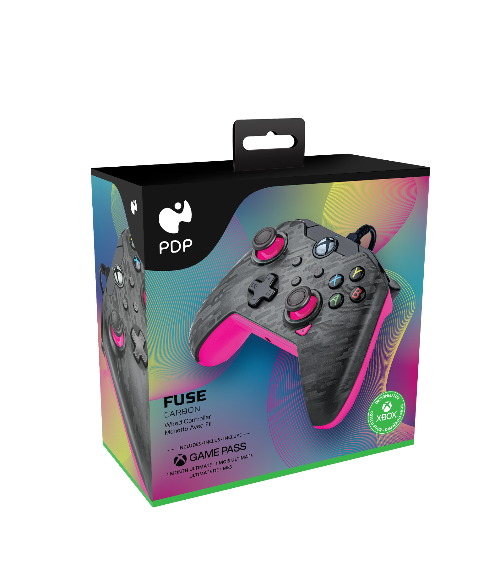 PDP Wired Controller: Fuse Carbon - Xbox Series X|S, Xbox One, Xbox, Windows 10/11 – image 7
