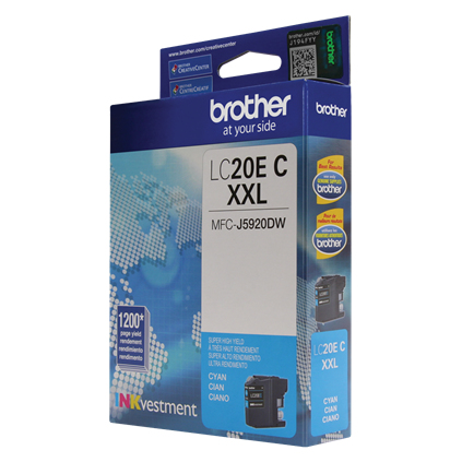Brother LC20EC ink cartridge 1 pc(s) Original Extra (Super) High Yield Cyan – image 5