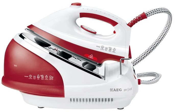 AEG DBS2300 0.9 L Stainless Steel soleplate Red, White