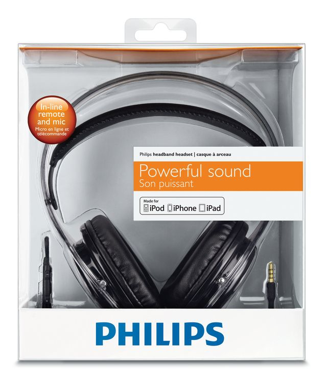 Philips Headset for iPhone with remote and mic SHH9567/10 – image 2