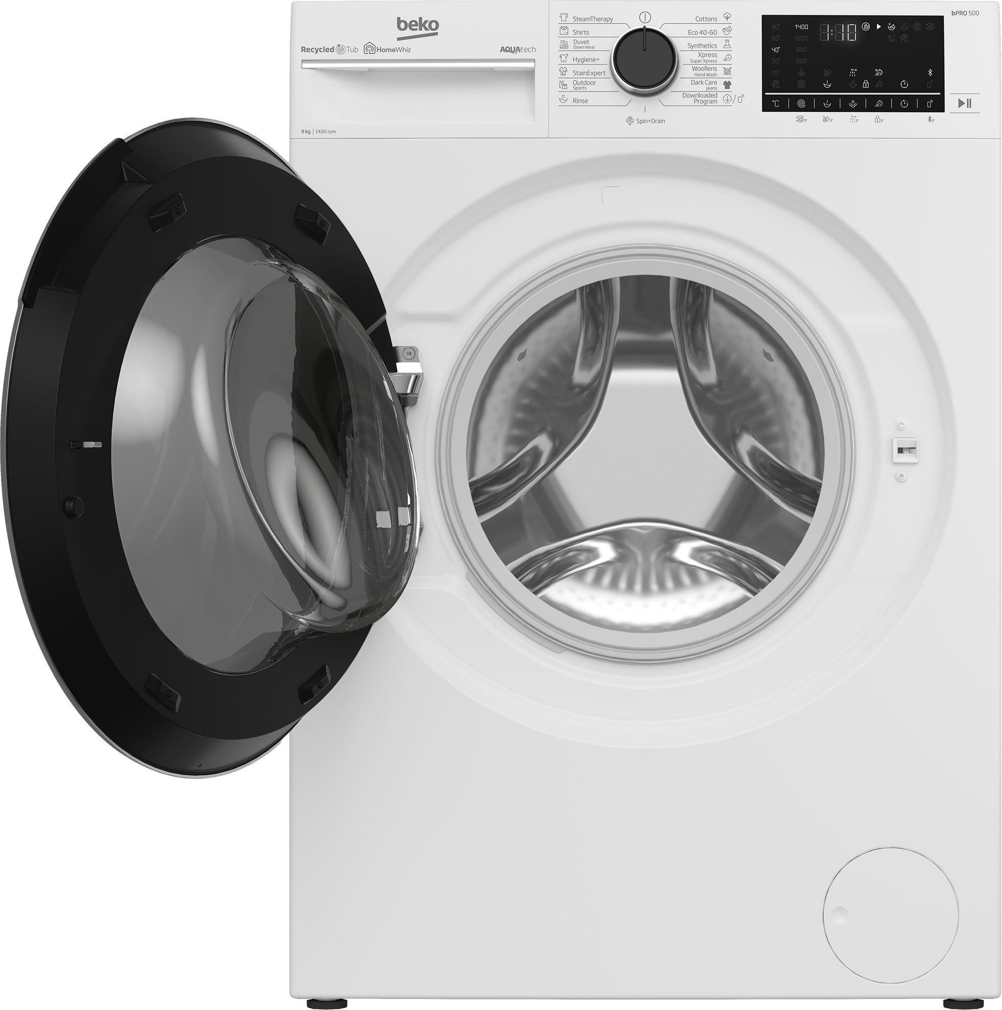 Beko B5WFU59415W washing machine Front-load – image 3