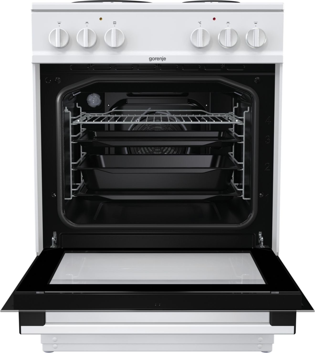 Gorenje E6151WA cooker Freestanding cooker Electric Sealed plate White – image 4