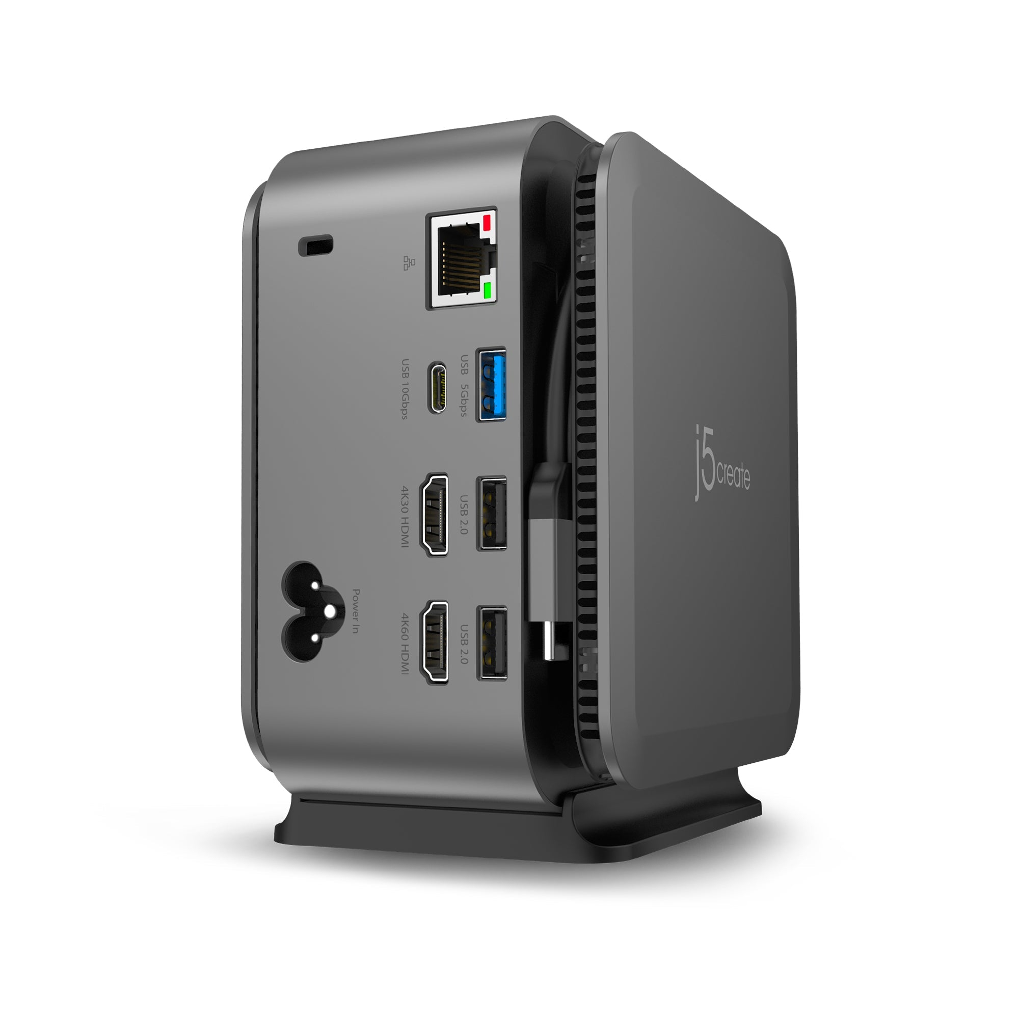 j5create JCDP4140 mobile device dock station Universal Grey – image 4