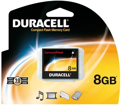 Duracell 8GB CompactFlash