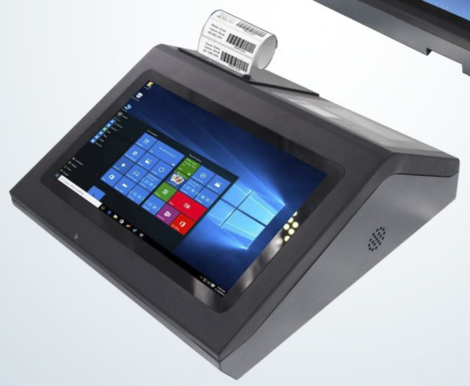 Capture 11.6 Flat POS / N97 / 8GB RAM / 128GB SSD / With Win10 IoT / with WiFi and 2-Line VFD Display