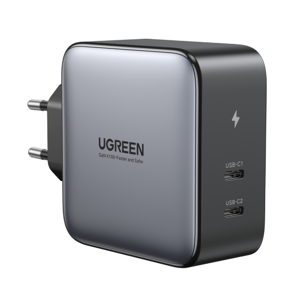 Ugreen 50327 mobile device charger Universal Black AC Fast charging Indoor