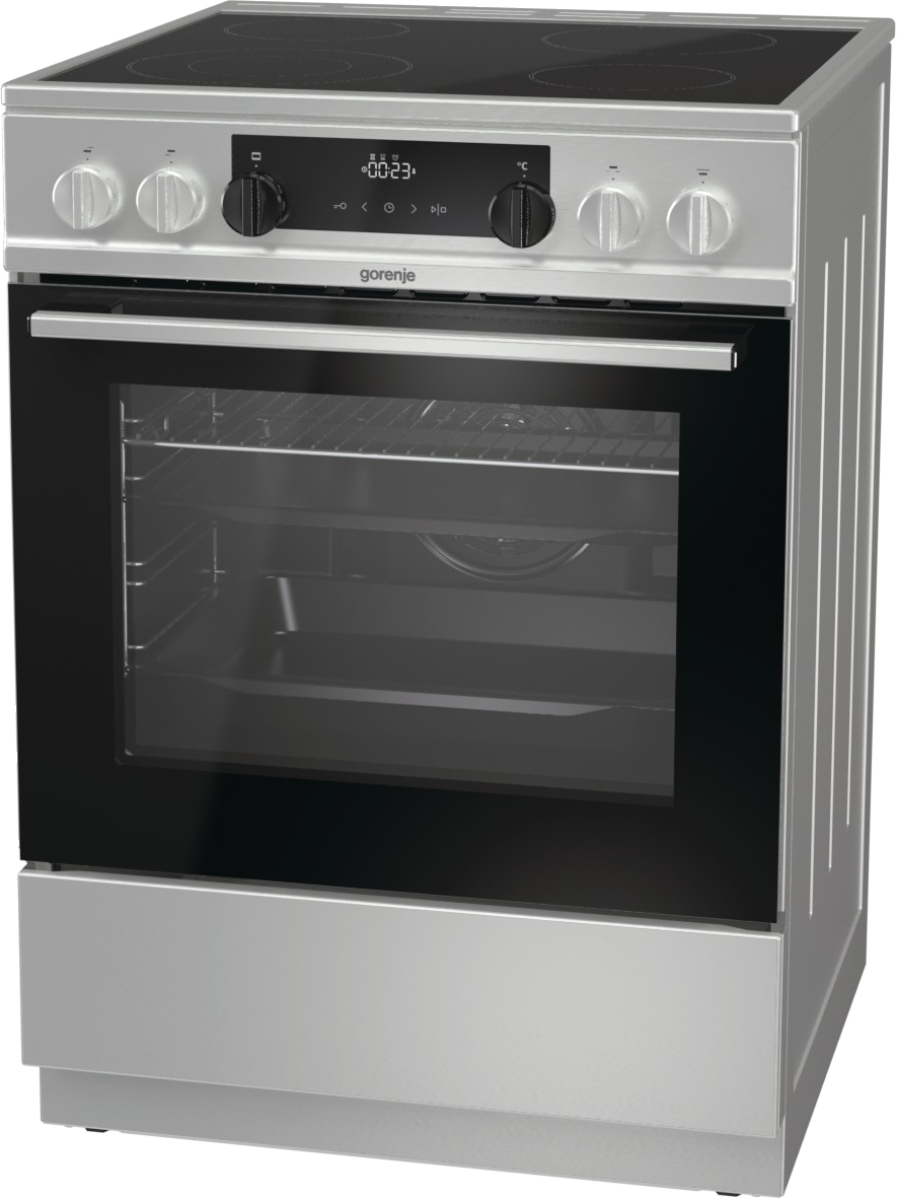 Gorenje ECS6350XC Freestanding cooker Electric Zone induction hob Stainless steel – image 6
