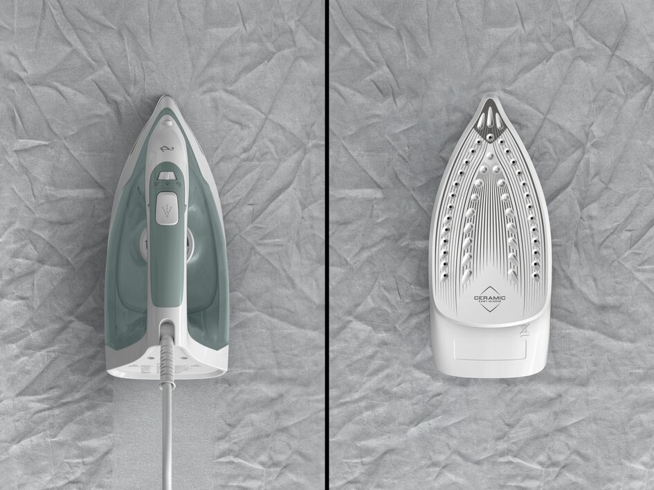 Tefal Virtuo FV2C42E0 iron Dry & Steam iron Ceramic soleplate – image 4