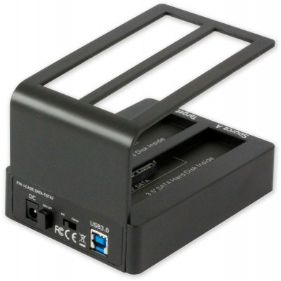 Techly 309746 storage drive docking station USB 3.2 Gen 1 (3.1 Gen 1) Type-B Black – image 4
