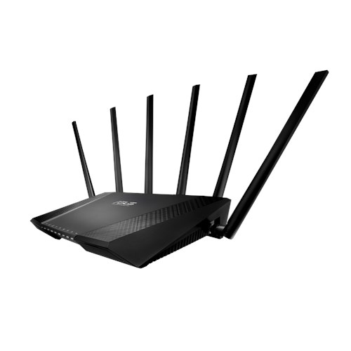 ASUS RT-AC3200 wireless router Dual-band (2.4 GHz – image 1