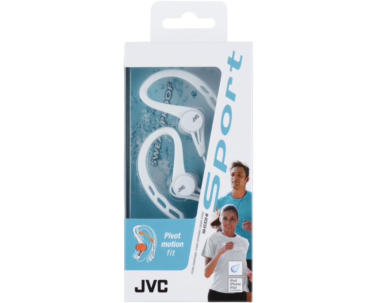 JVC HA-ECX20-W-E Inner ear headphones for running – image 2