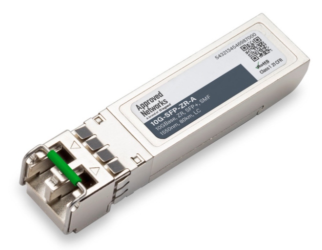 Legrand 10G-SFP-ZR-A network transceiver module Fiber optic 10000 Mbit/s SFP+ 1550 nm