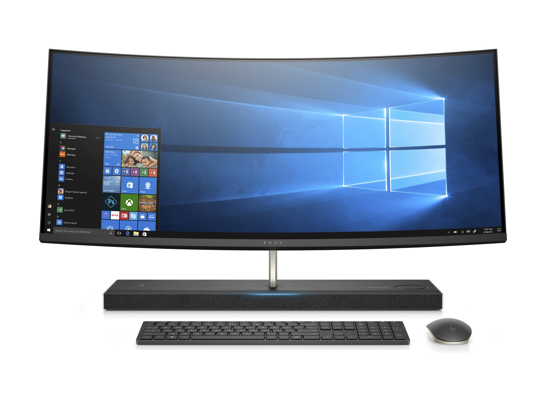 HP ENVY Curved 34-b150nd Intel® Core™ i7 i7-8700T