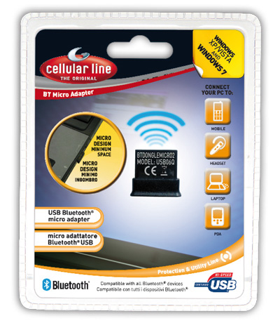 Cellularline BTDONGLEMICRO2 network card Bluetooth – image 4