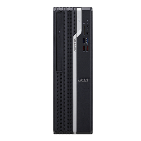 Acer Veriton X 2660G Intel® Core™ i3 i3-8100 4 GB DDR4-SDRAM 128 GB SSD Windows 10 Pro Desktop PC Black