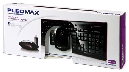 Samsung COC-300B keyboard Mouse included RF Wireless QWERTY Black – image 1