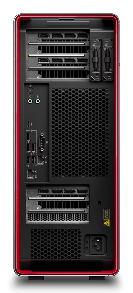 Lenovo ThinkStation P7 Intel Xeon W w5-3435X 32 GB DDR5-SDRAM 1 TB SSD NVIDIA RTX A2000 Windows 11 Pro for Workstations Tower Workstation Black, Red image 3