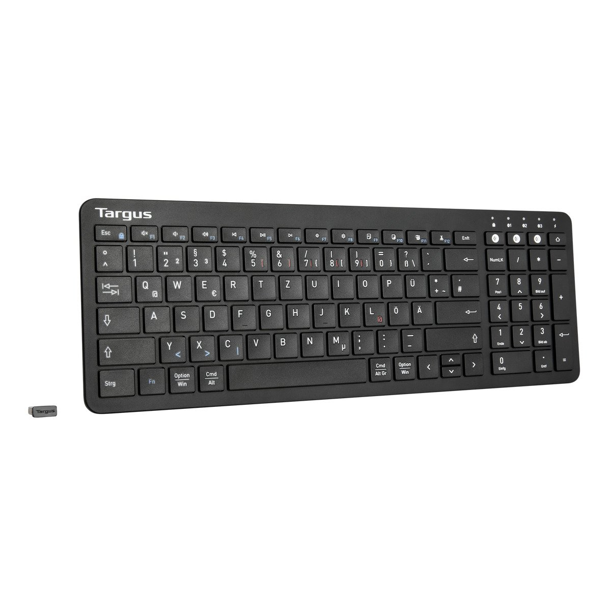 Targus AKB863DE keyboard Universal Bluetooth QWERTZ German Black – image 5