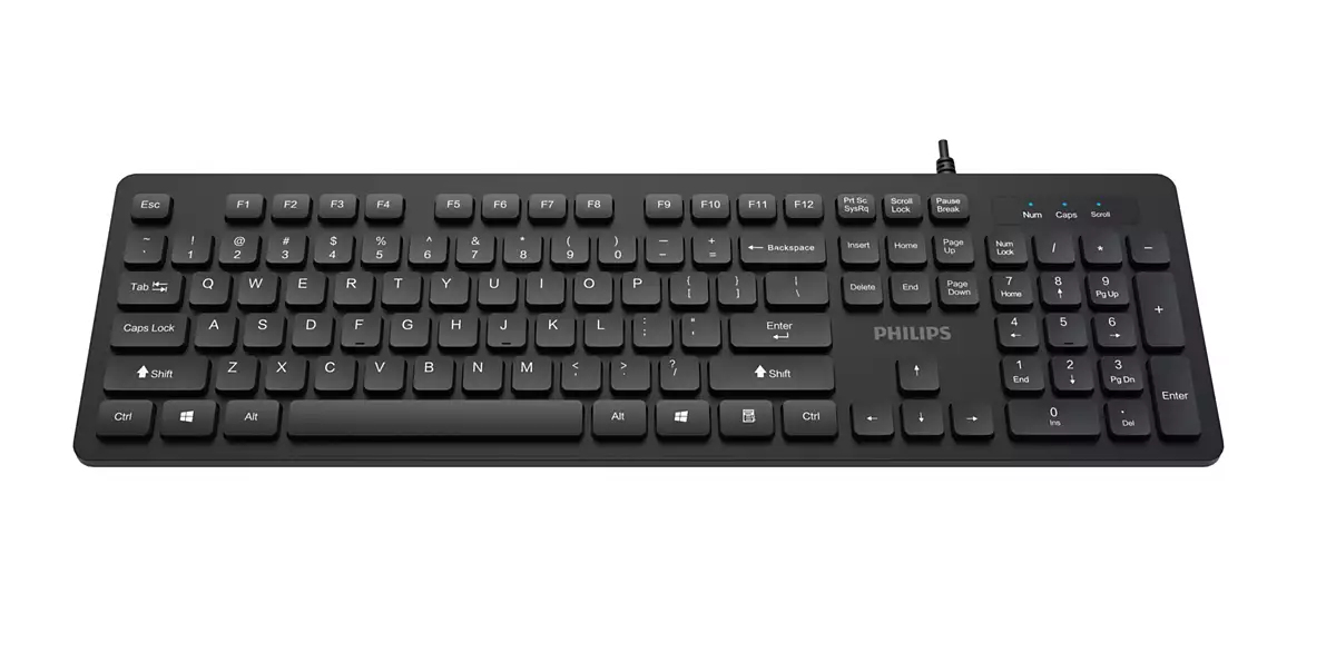 Philips 200 Series SPK6264/93 keyboard Universal USB QWERTY English Black – image 2