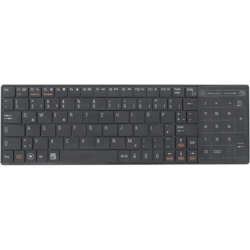 InLine 55374 keyboard Bluetooth Black – image 2