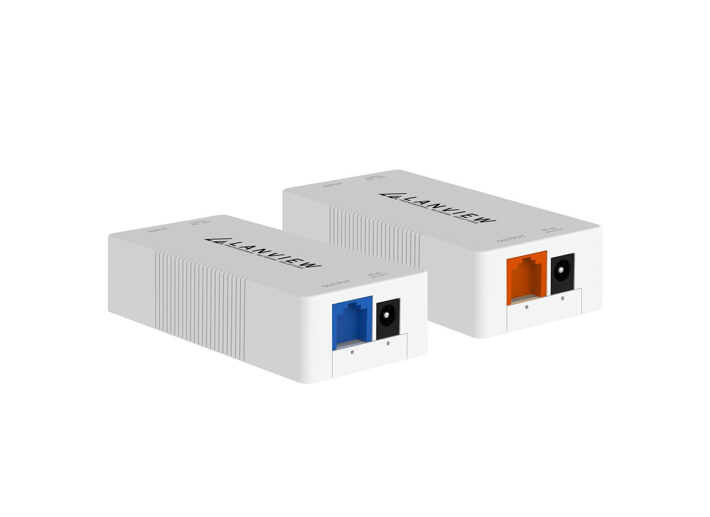 Lanview LVN-100MB-POE30W-EXTENDER-800M network extender White 100 Mbit/s – image 1