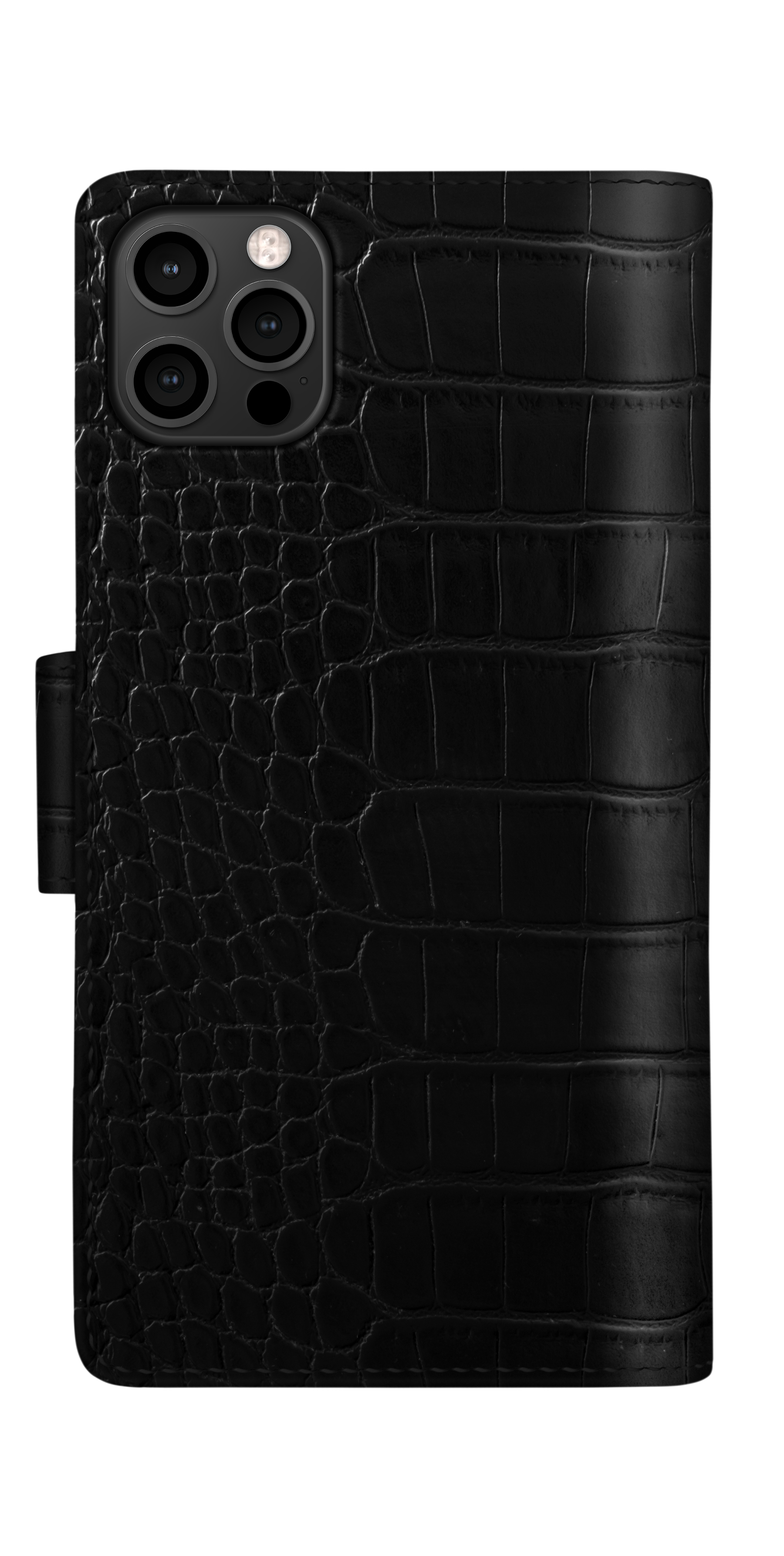 iDeal of Sweden Cora Phone Wallet iPhone 12 PRO MAX Jet Black Croc – image 5
