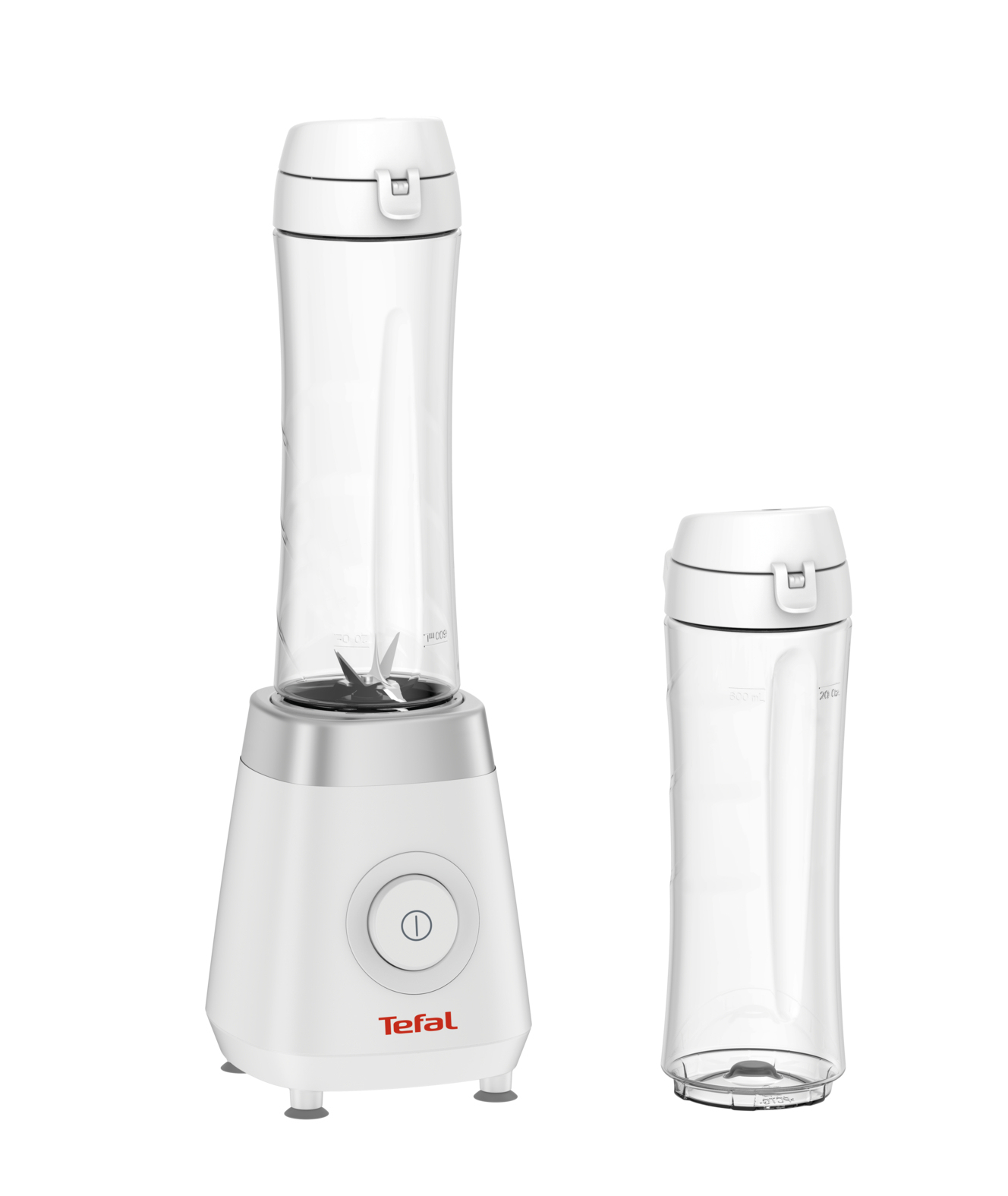 Tefal BL1KJ1 0.6 L Tabletop blender 300 W Silver, White – image 2