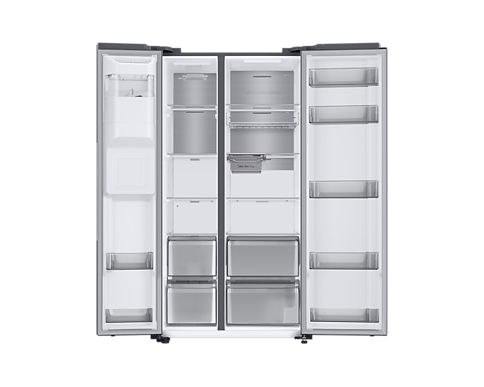 Samsung RS68CG885DSLEF side-by-side refrigerator Freestanding – image 5
