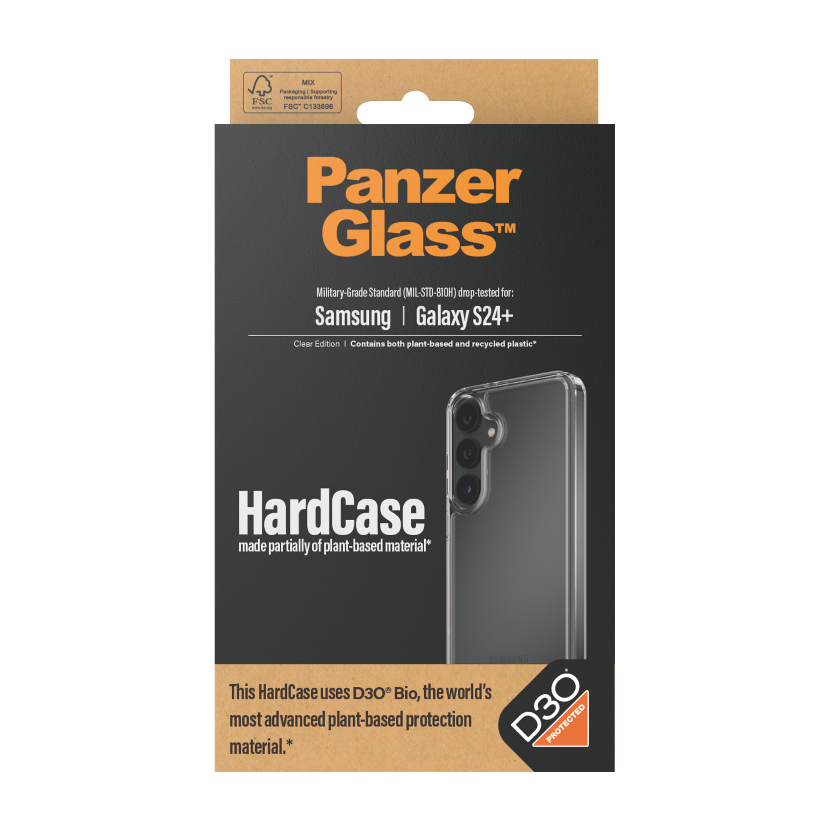 PanzerGlass® HardCase Transparent w. D3O® Samsung Galaxy S24+ – image 3
