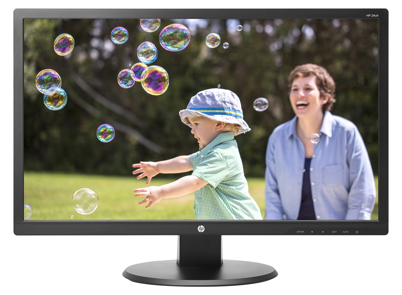 HP 24uh computer monitor – image 3