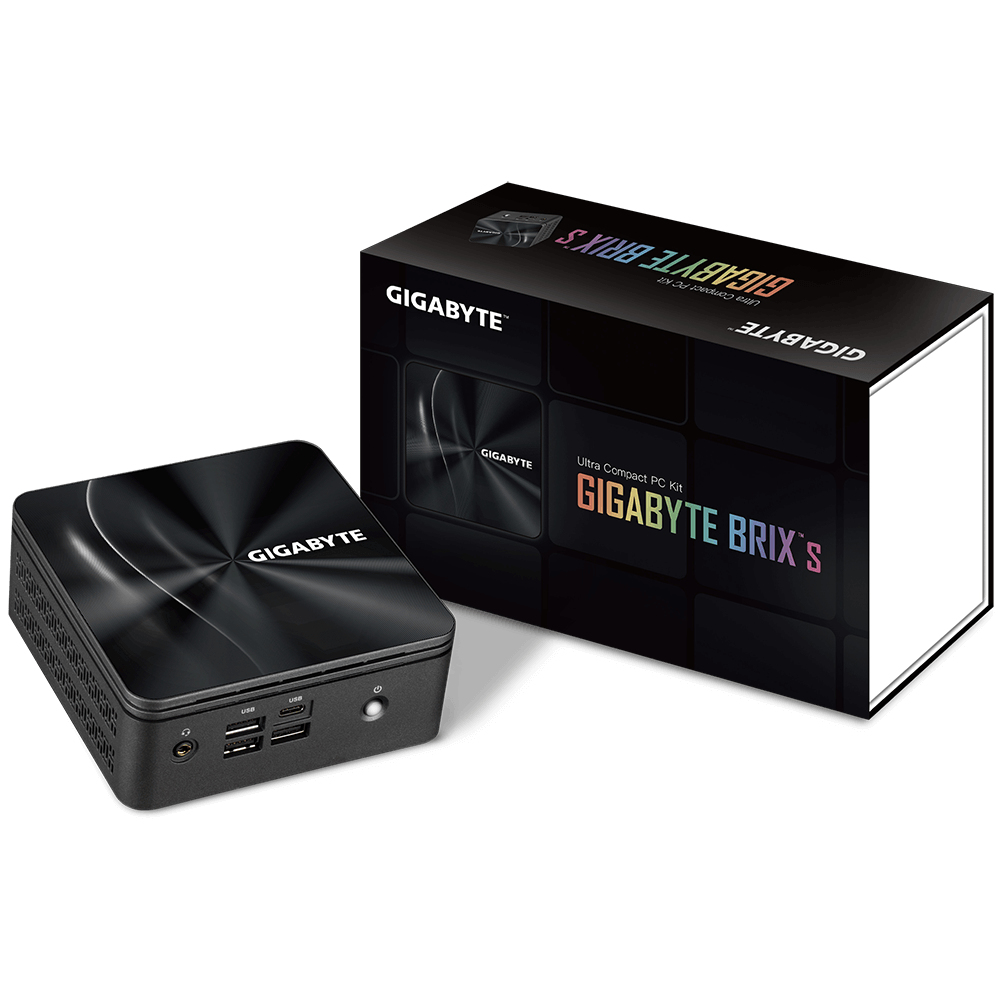 GIGABYTE GB-BRR7H-4800 PC/workstation barebone UCFF Black 4800U – image 7